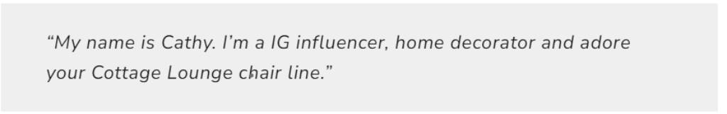 influencer pitch examples